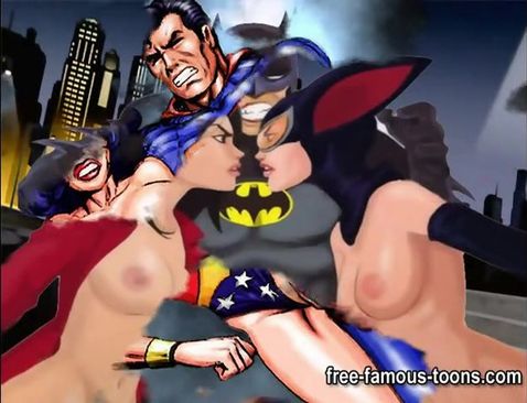 Подборка секс комиксов про Супер Героев
