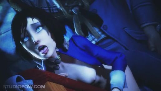Порно видео - BioShock: тройная порция спермы для Элизабет