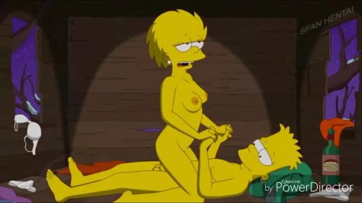 Порно Симпсоны Секс взрослых Барта и Лизы