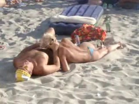 Публичный секс на пляже Казантип
