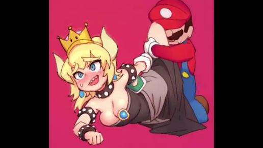 Порно картинки с принцессой из Супер Марио